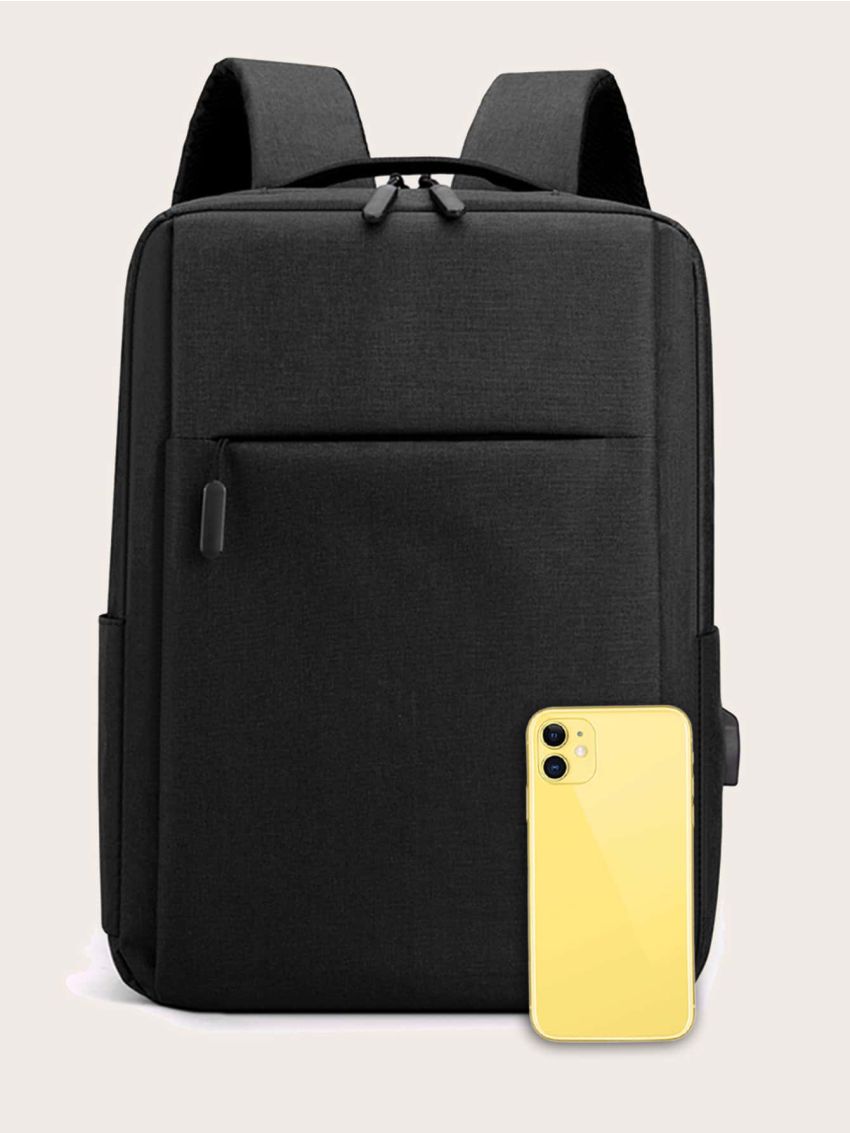 Zip Front Computer Backpack