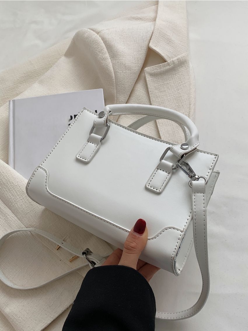 Mini Zip Front Square Bag