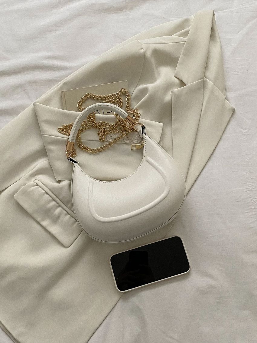 Minimalist Chain Hobo Bag