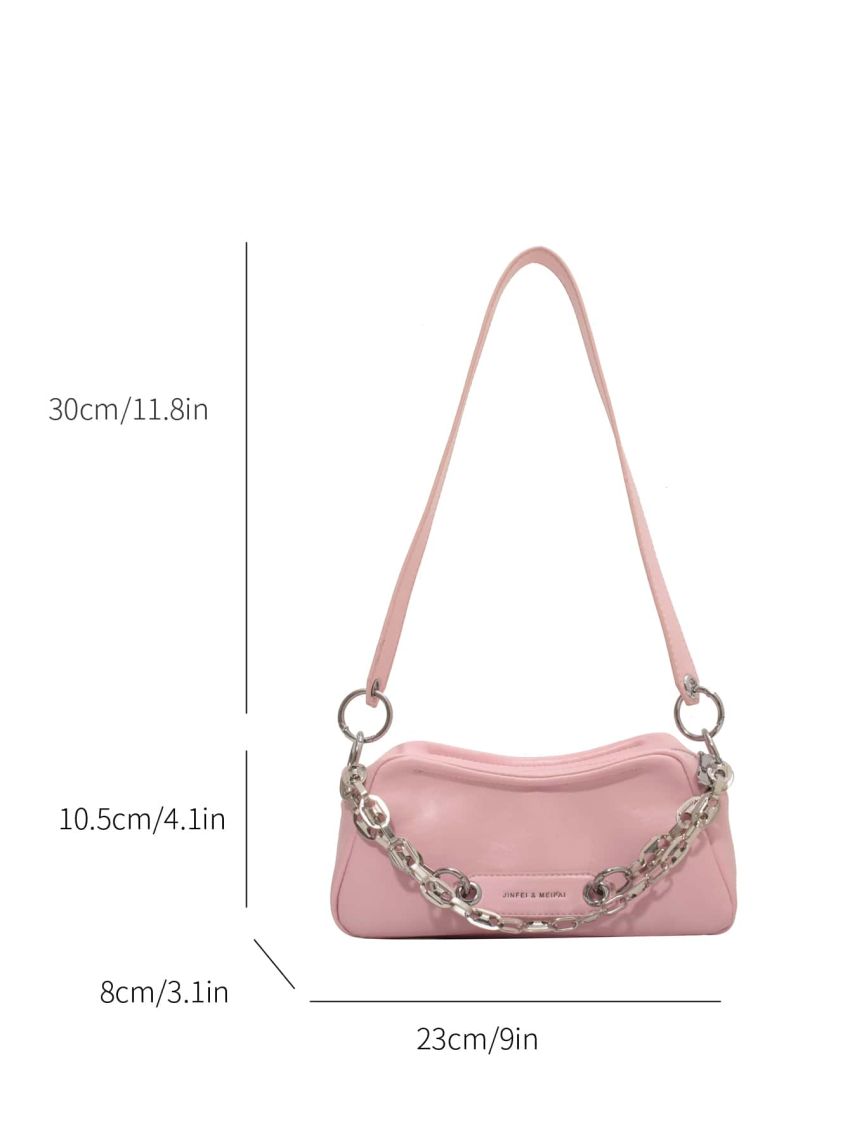 Chain Decor Square Bag