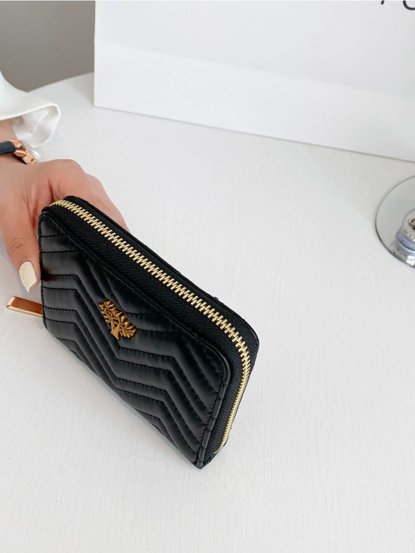 Chevron Tree Decor Card Holder Multi-Card Card Organizer for Storage Credit Cards