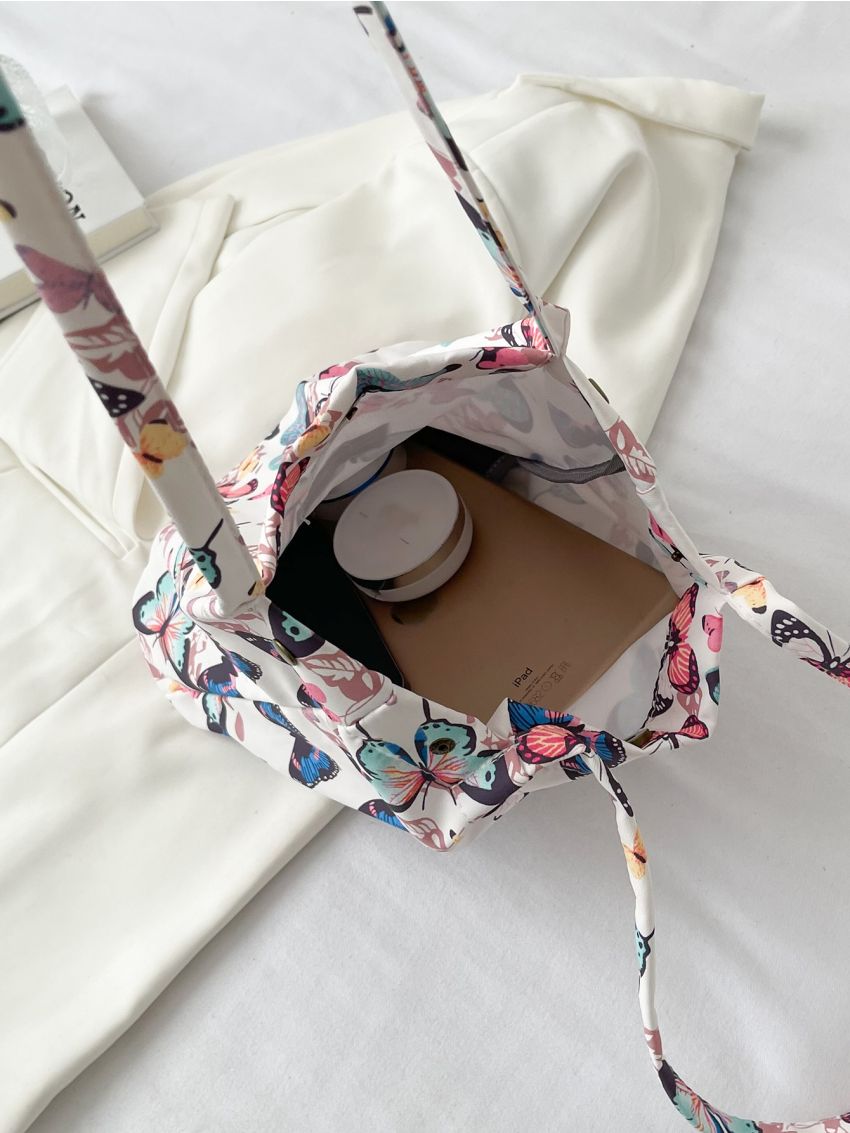 Butterfly Graphic Tote Bag