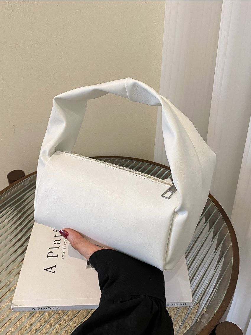 Mini Twist Detail Square Bag