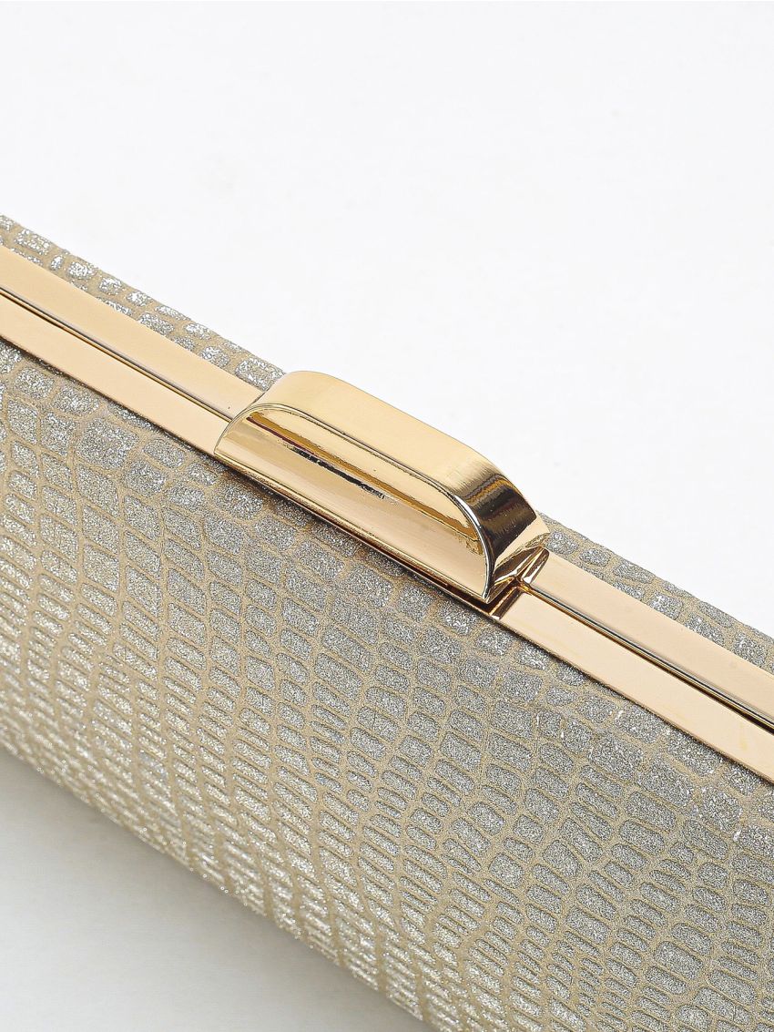 Mini Glitter Decor Chain Box Bag