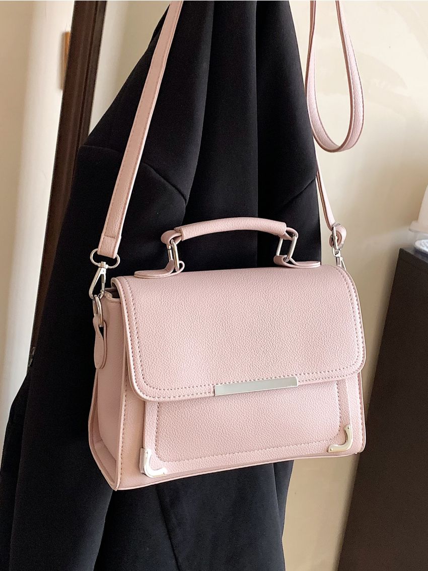 Minimalist Flap Square Bag