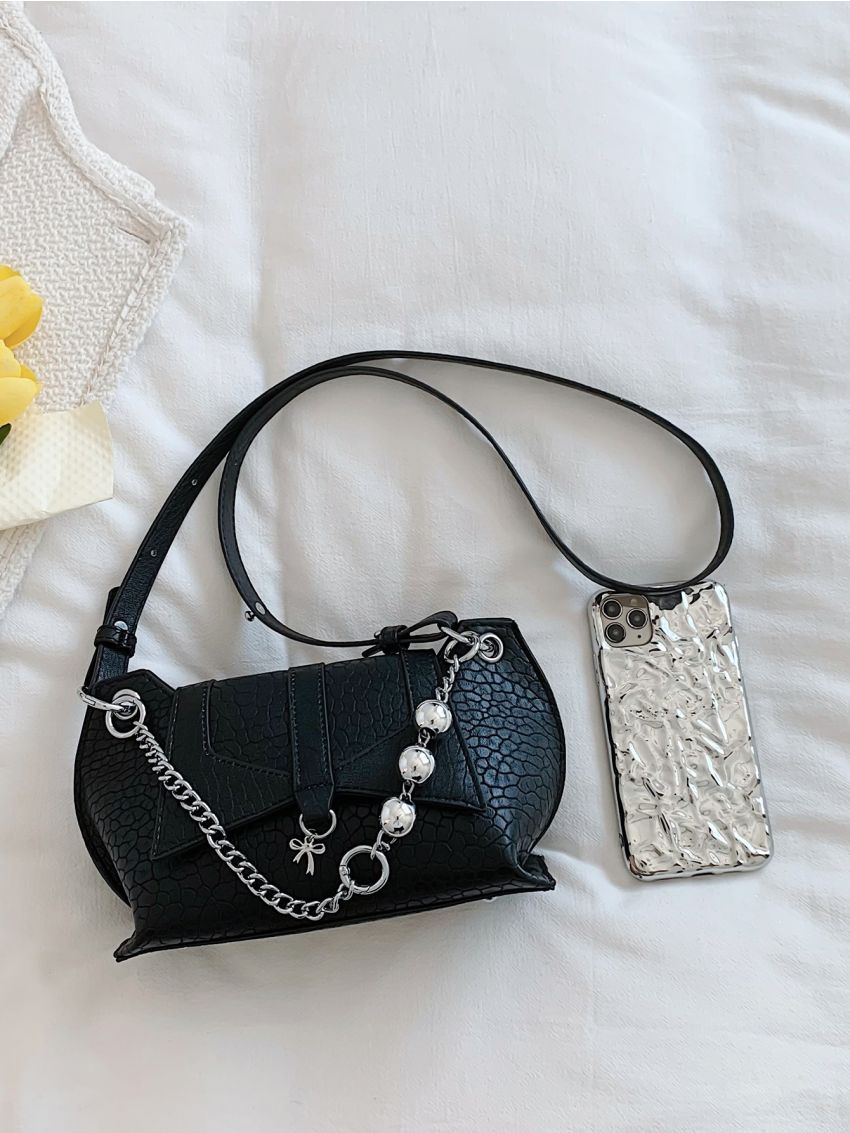 Crocodile Embossed Novelty Bag