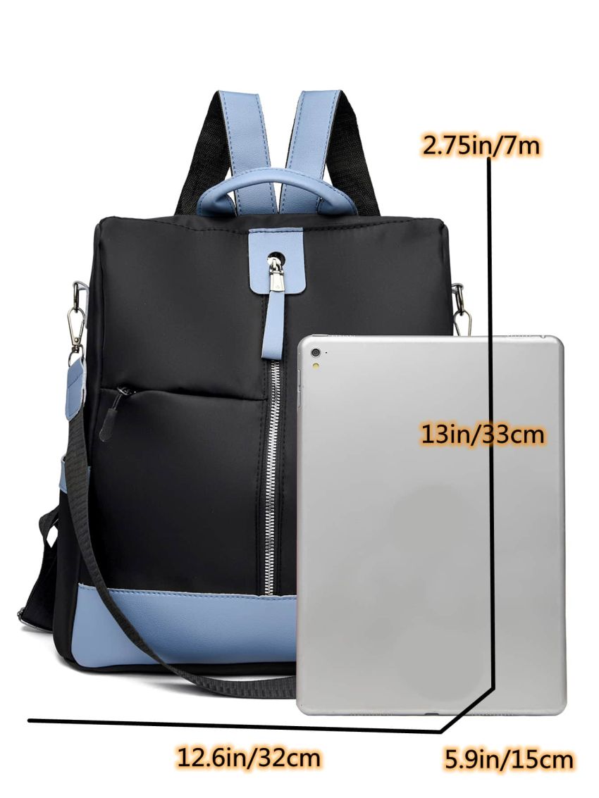 Two Tone Functional Backpack