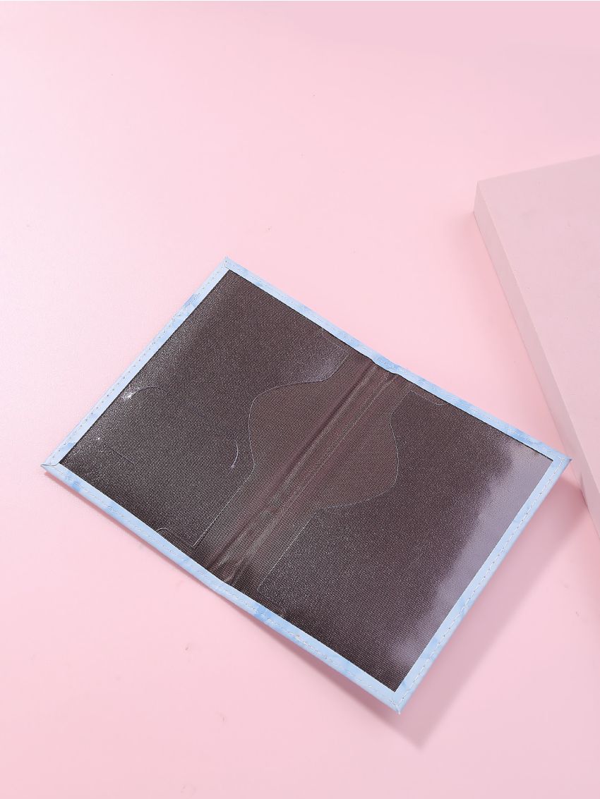 Marble Pattern Passport Case