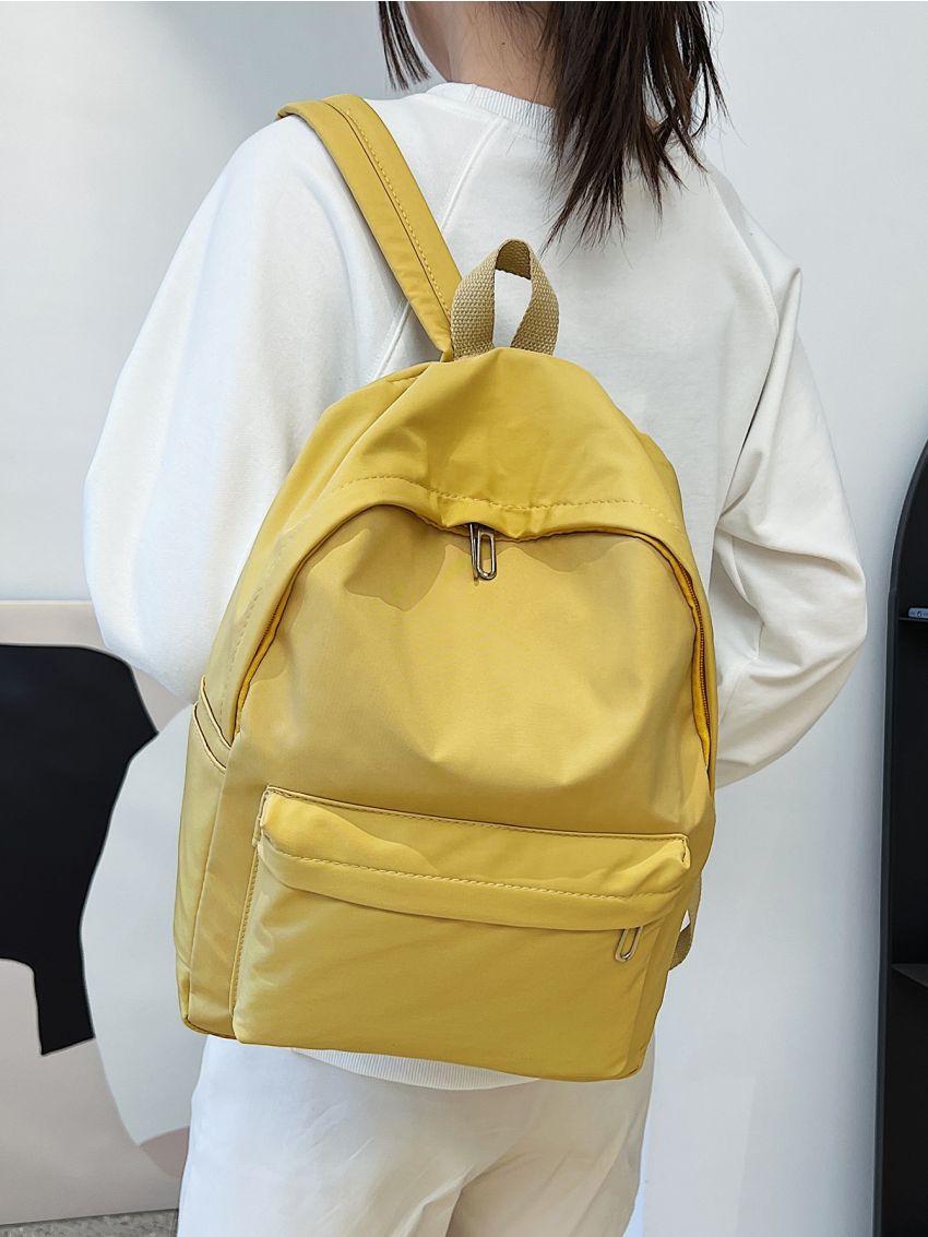 Minimalist Pocket Front Functional Backpack