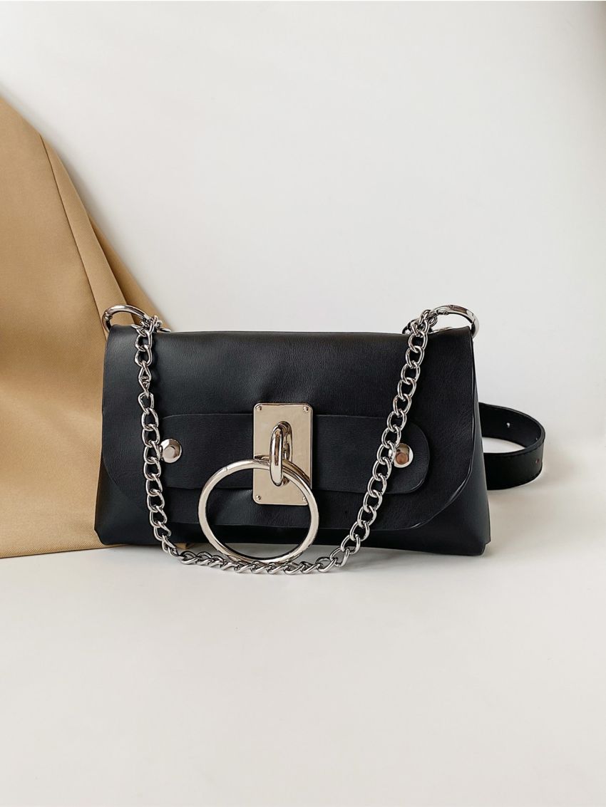 Ring Decor Belt Bag