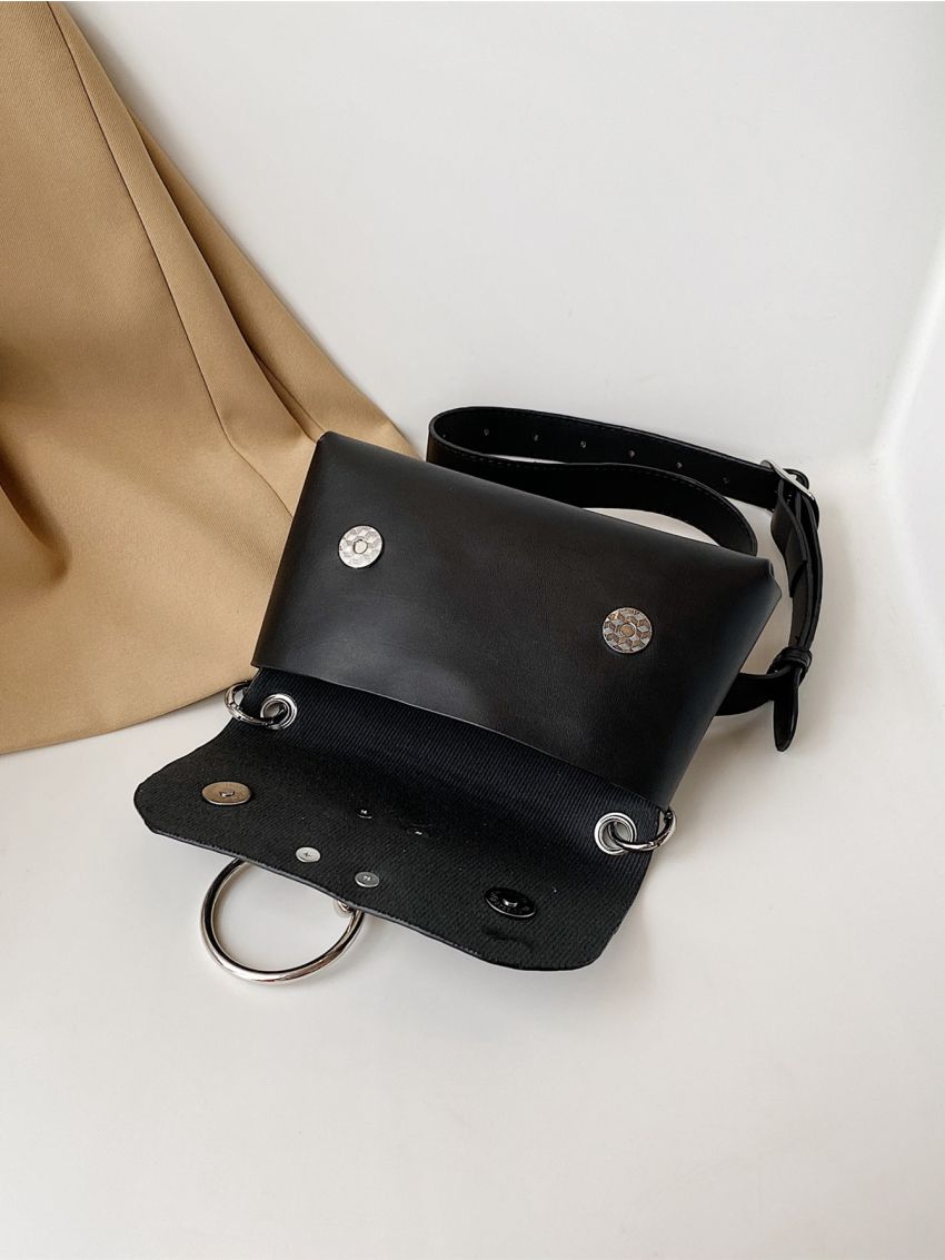 Ring Decor Belt Bag