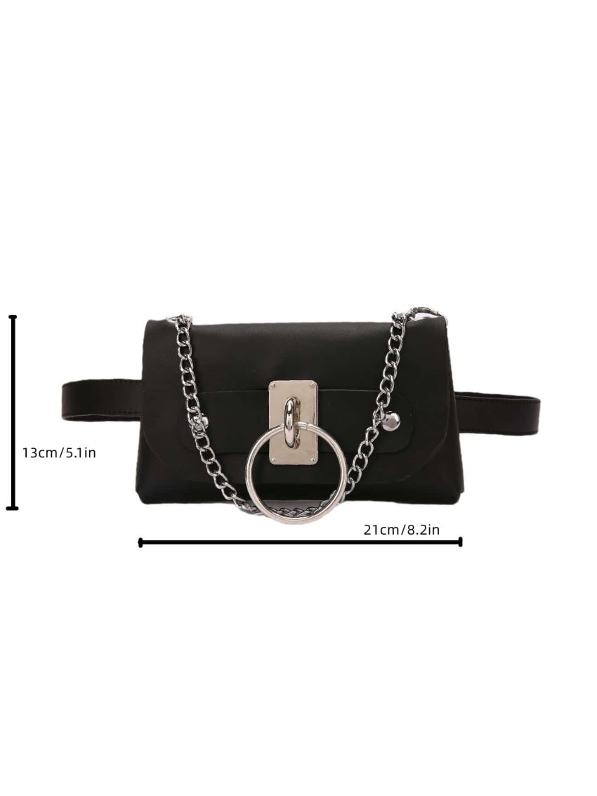 Ring Decor Belt Bag
