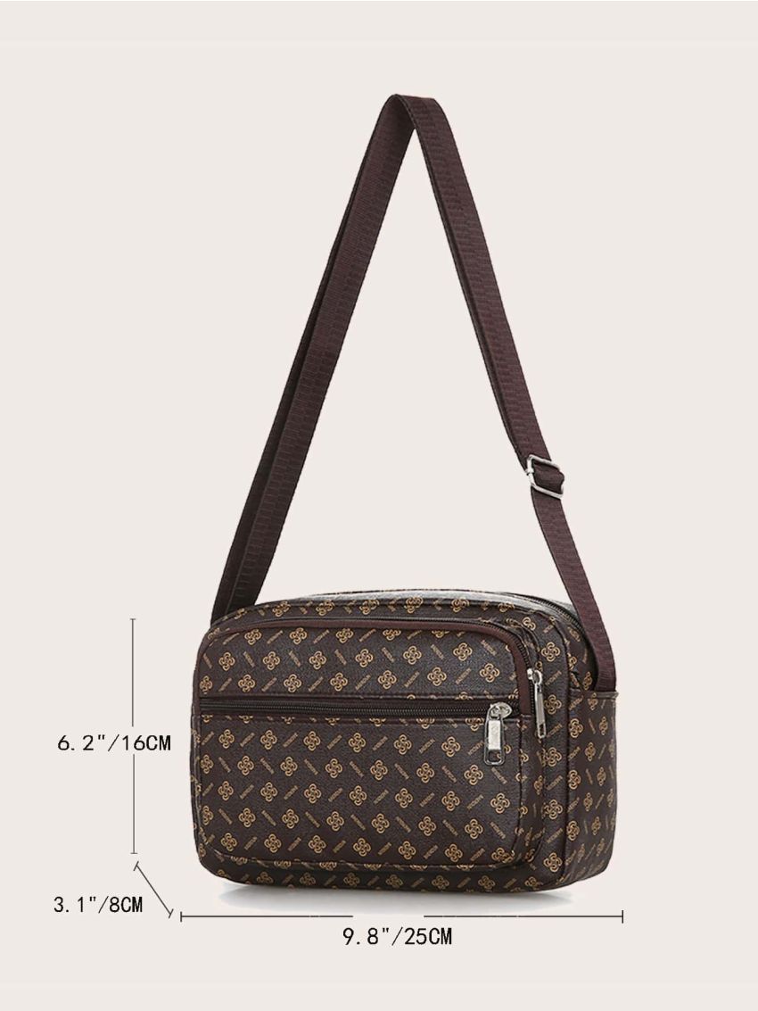 Pocket Front Crossbody Bag