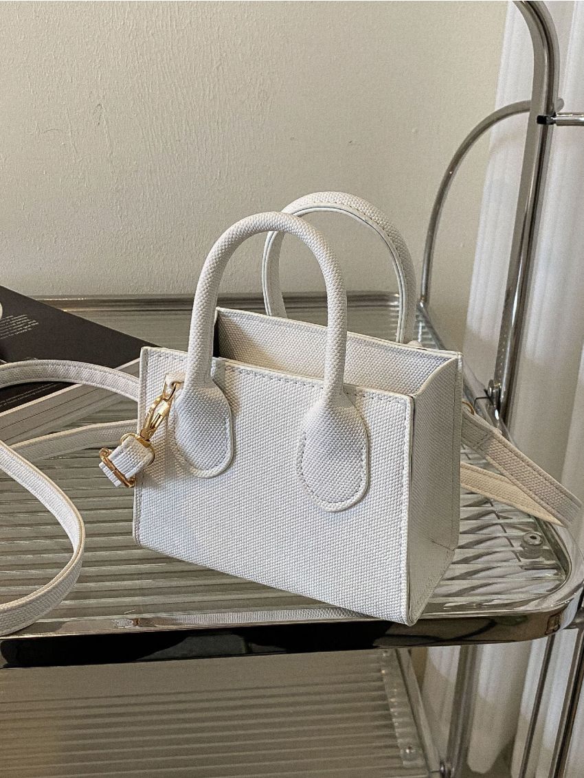Mini Double Handle Square Bag