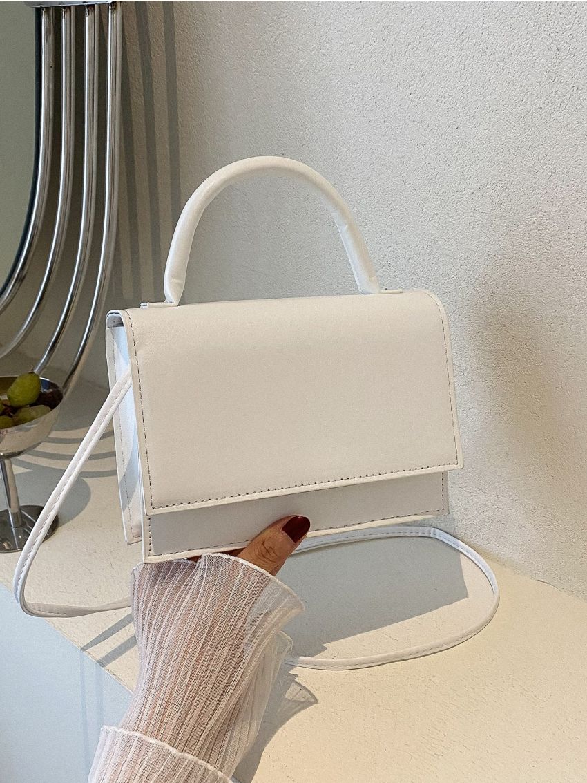 Mini Minimalist Square Satchel Bag