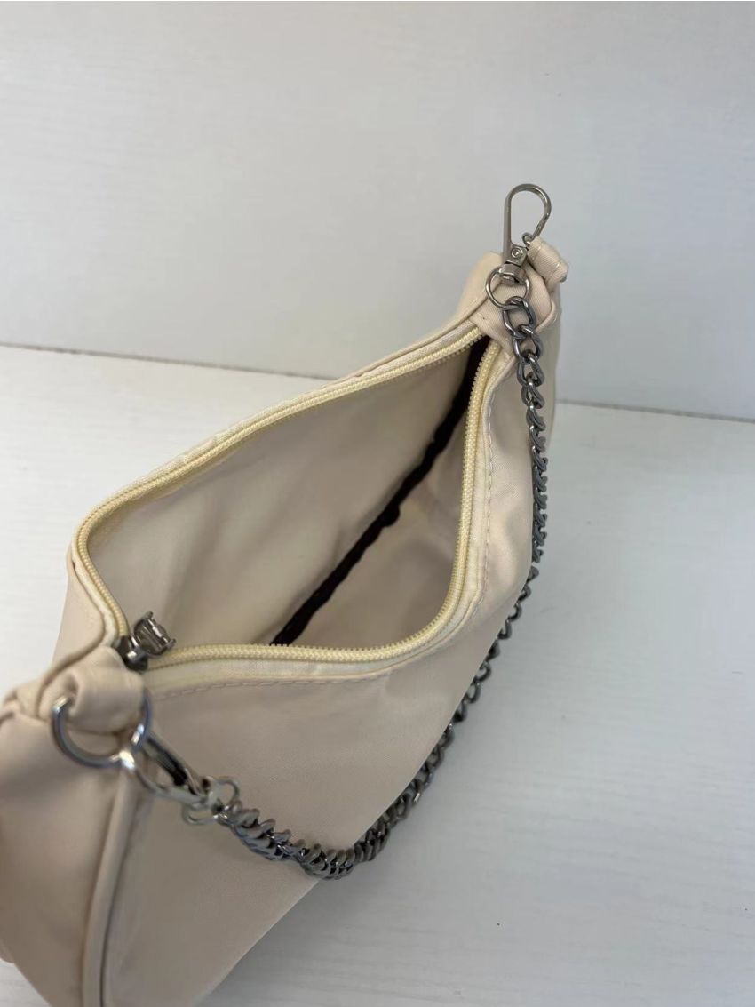 Minimalist Chain Baguette Bag