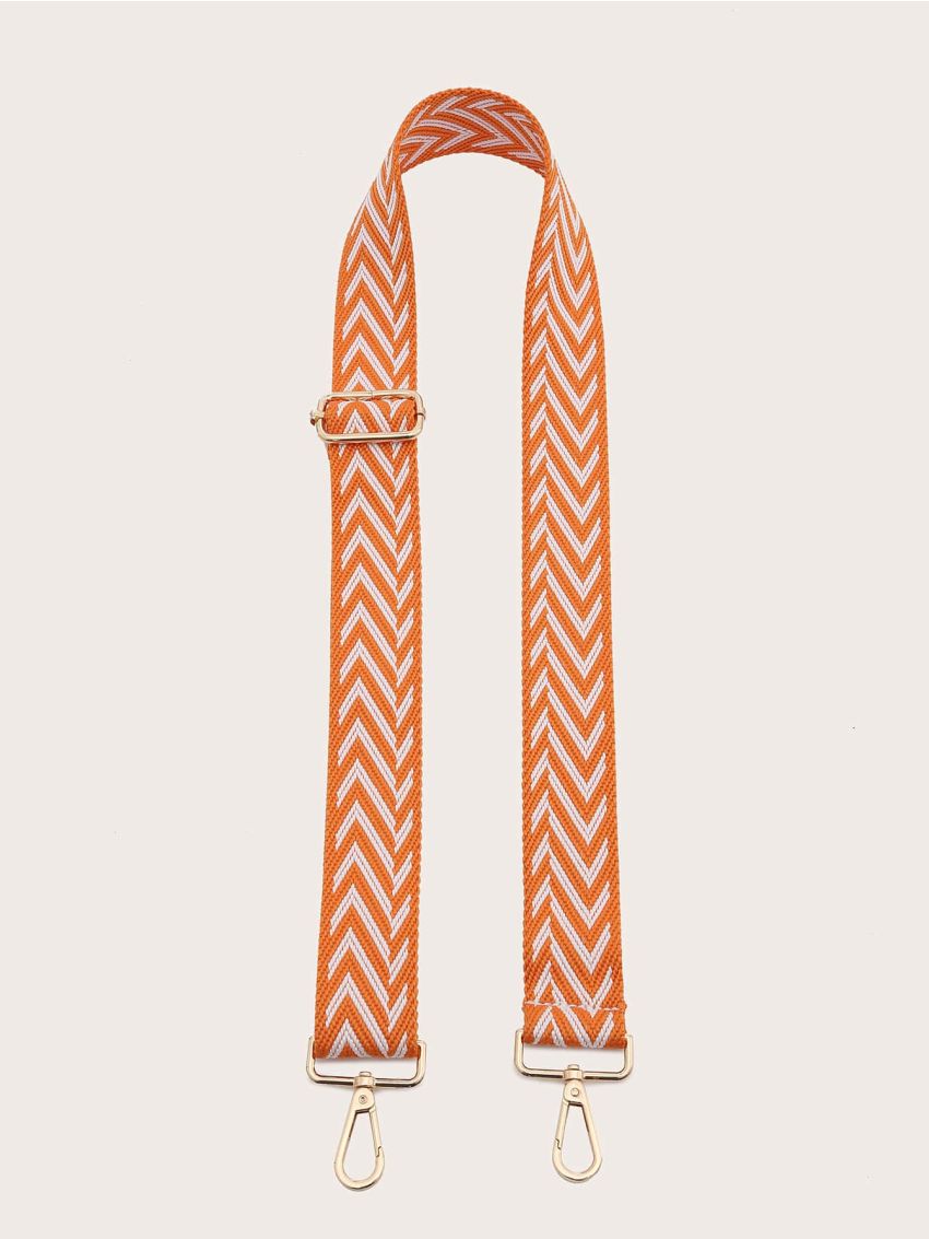 Geometric Graphic Bag Strap