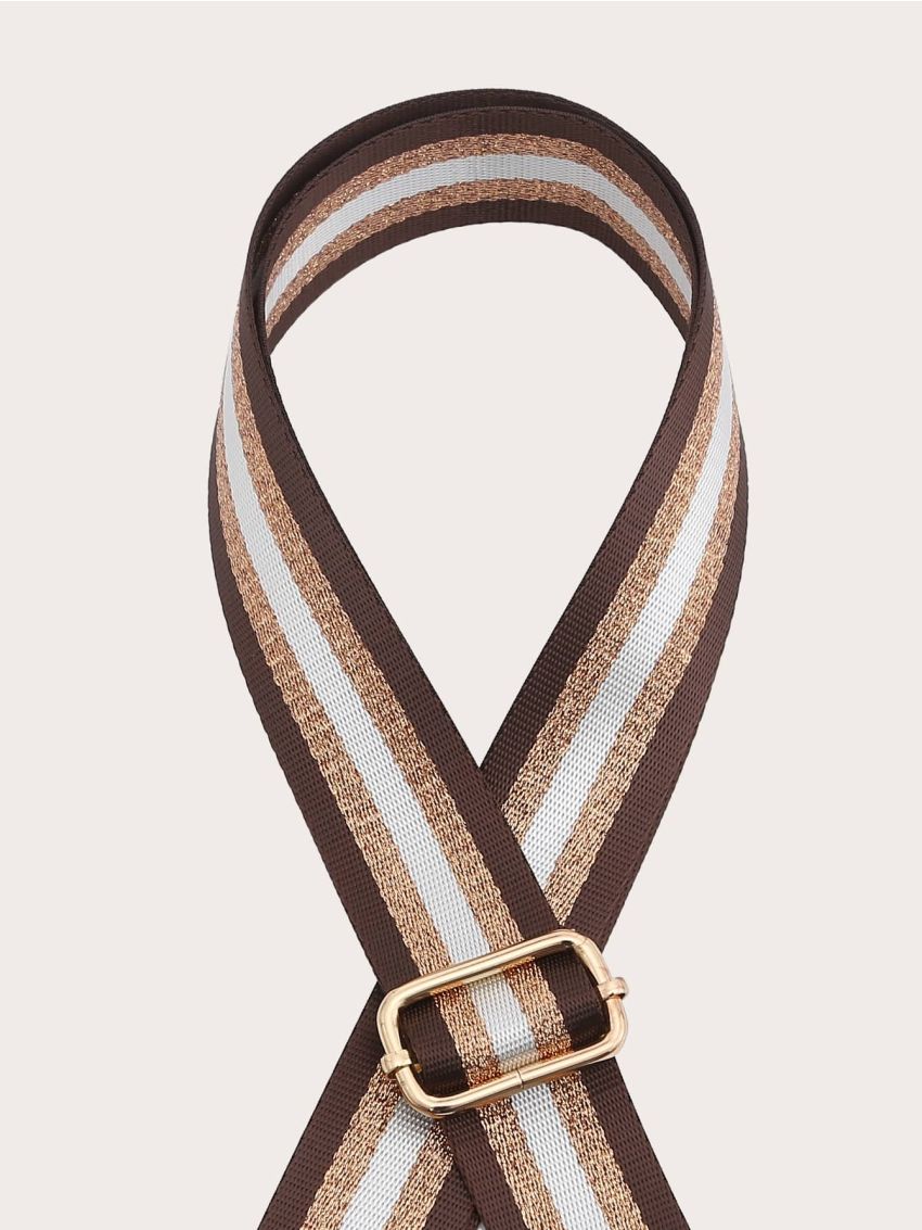 Striped Pattern Bag Strap