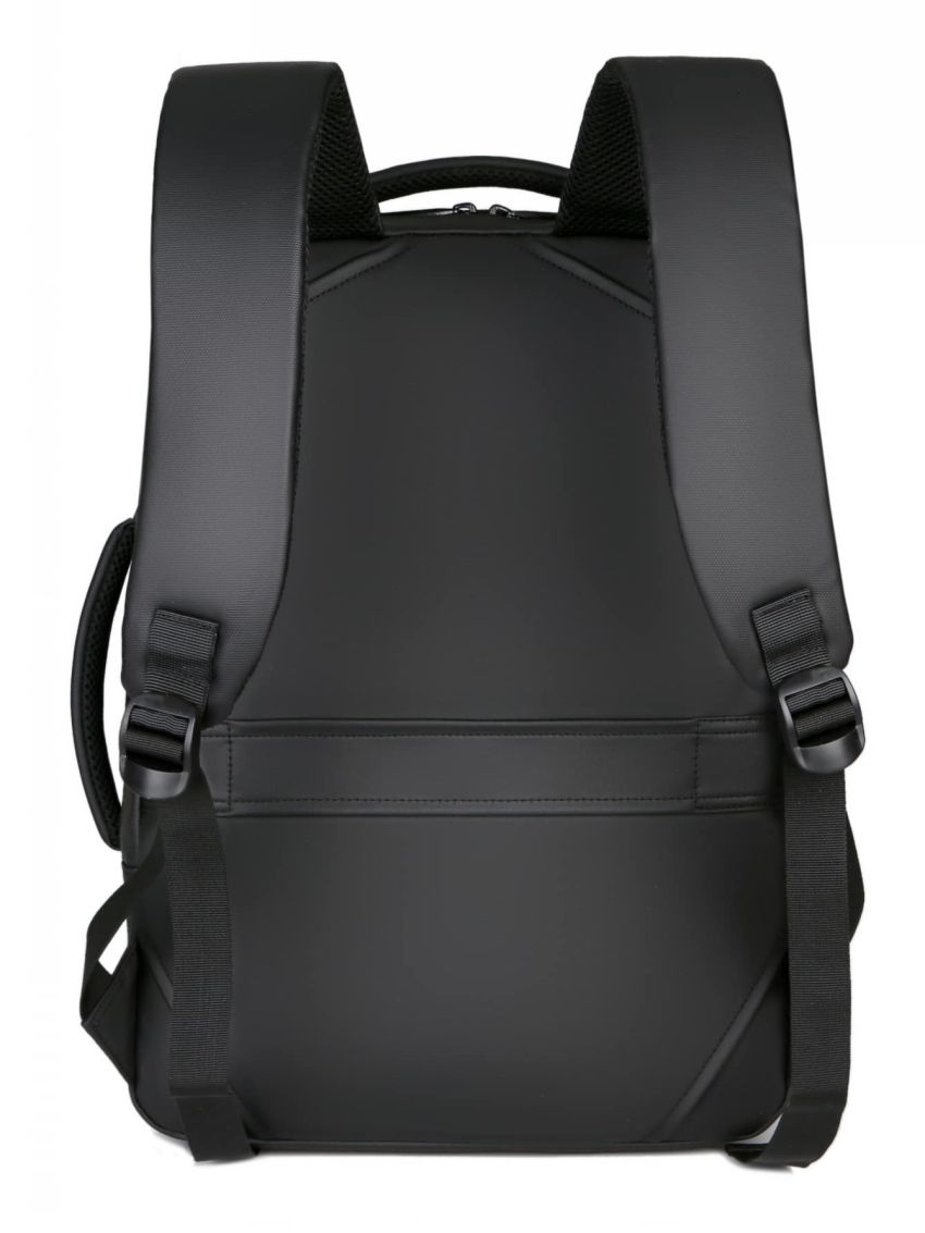 Travel Laptop Backpack Waterproof Backpack School Computer School Bag With USB Charging Port For Men Women College Students Fits 15.6 Inch Laptop Black