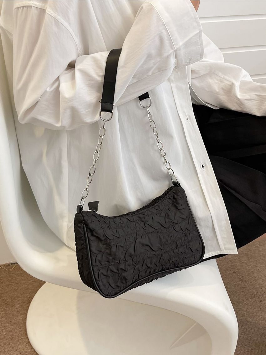 Minimalist Chain Hobo Bag