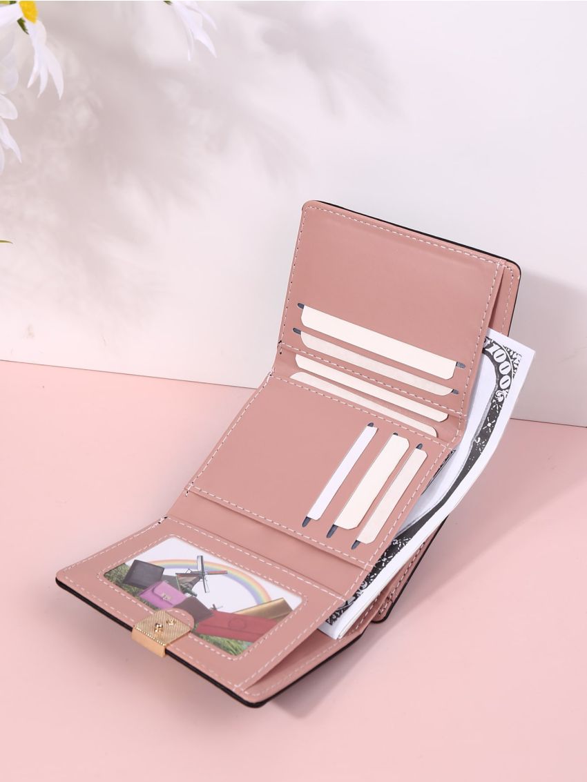 Minimalist Kiss Lock Small Wallet