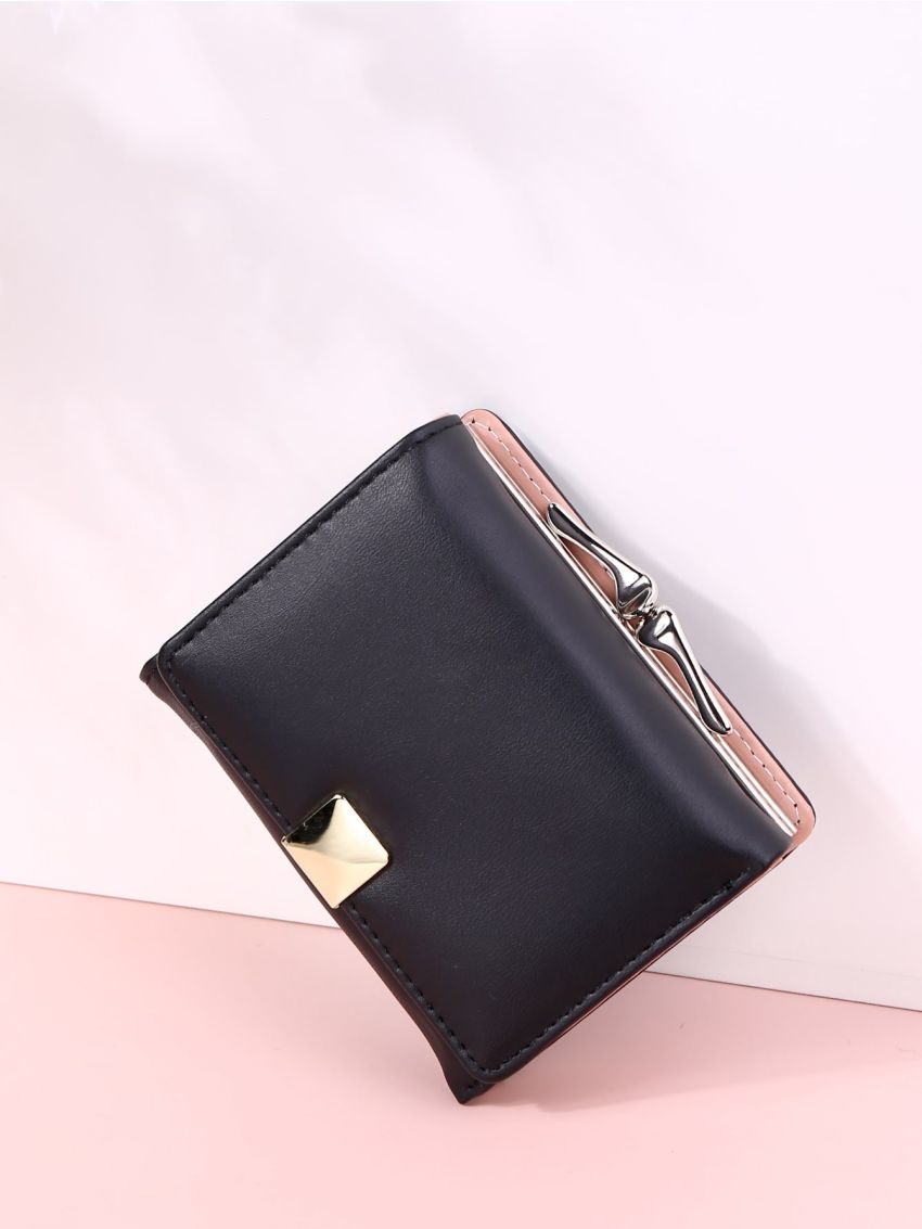 Minimalist Kiss Lock Small Wallet