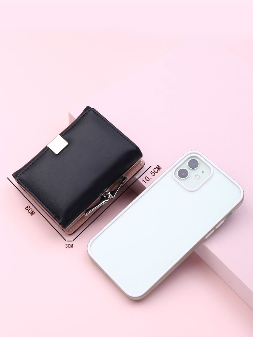 Minimalist Kiss Lock Small Wallet