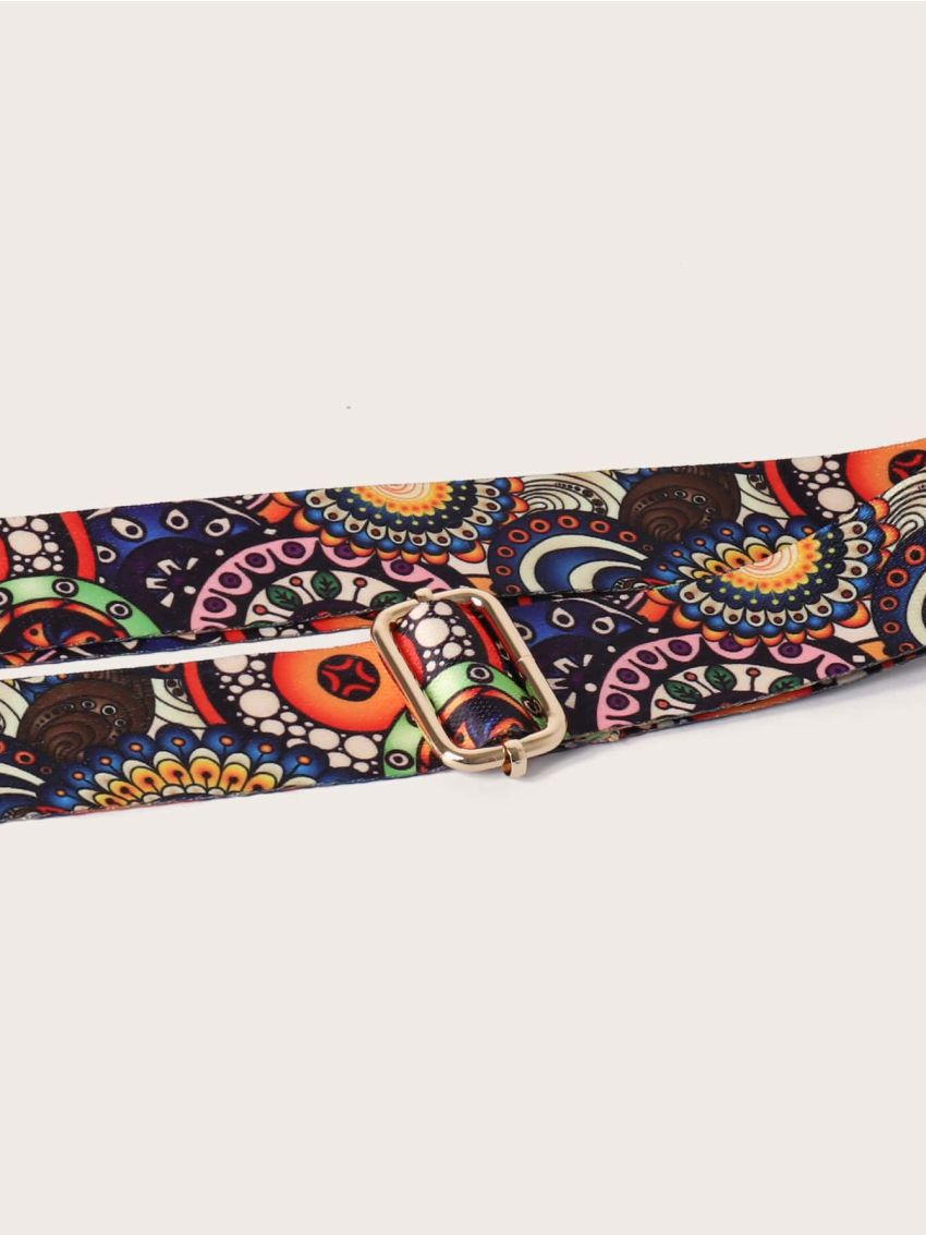 Floral Graphic Bag Strap