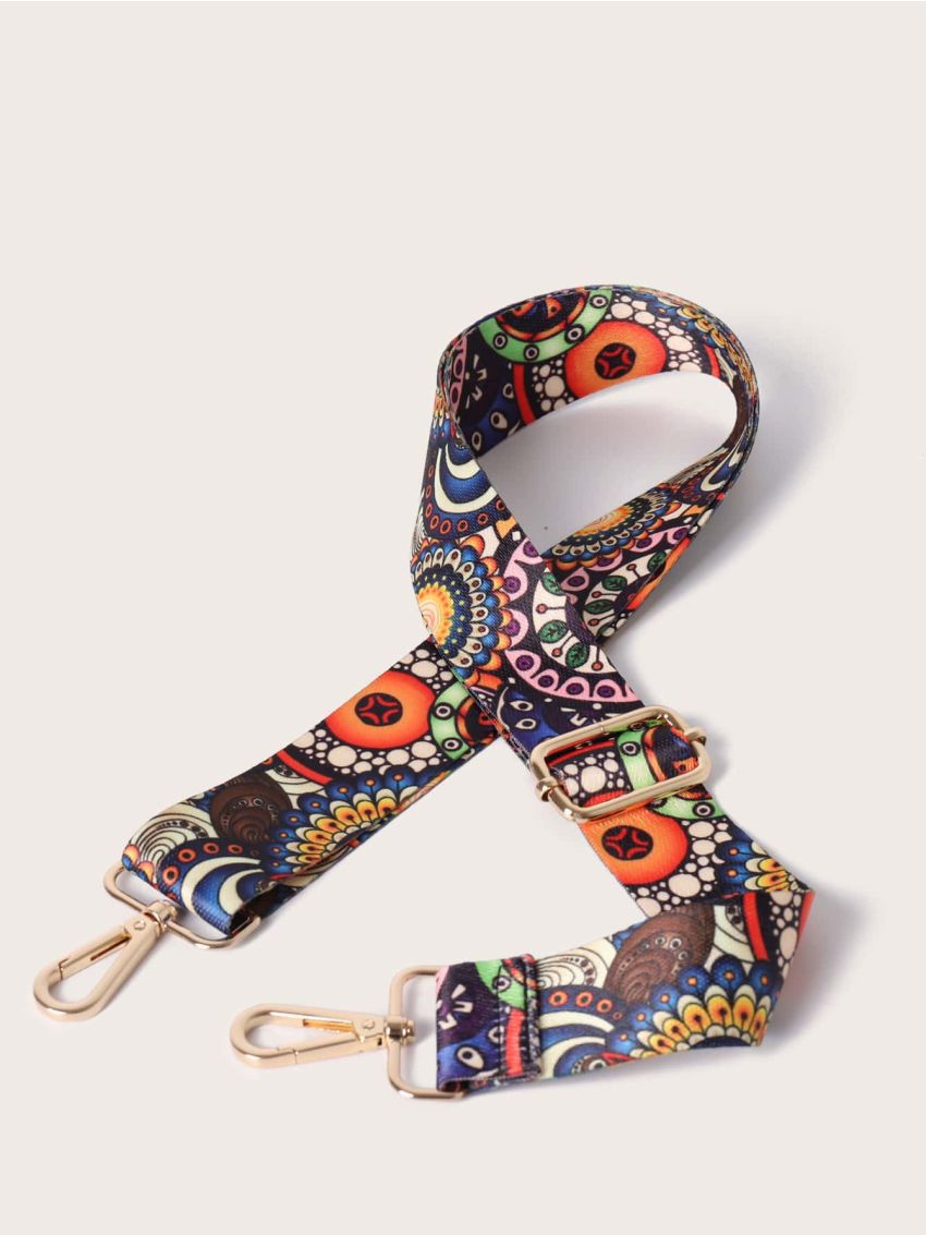 Floral Graphic Bag Strap