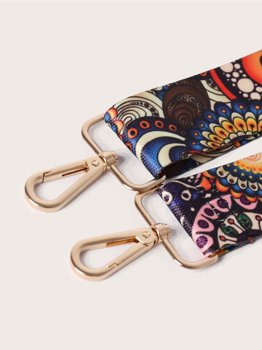 Floral Graphic Bag Strap