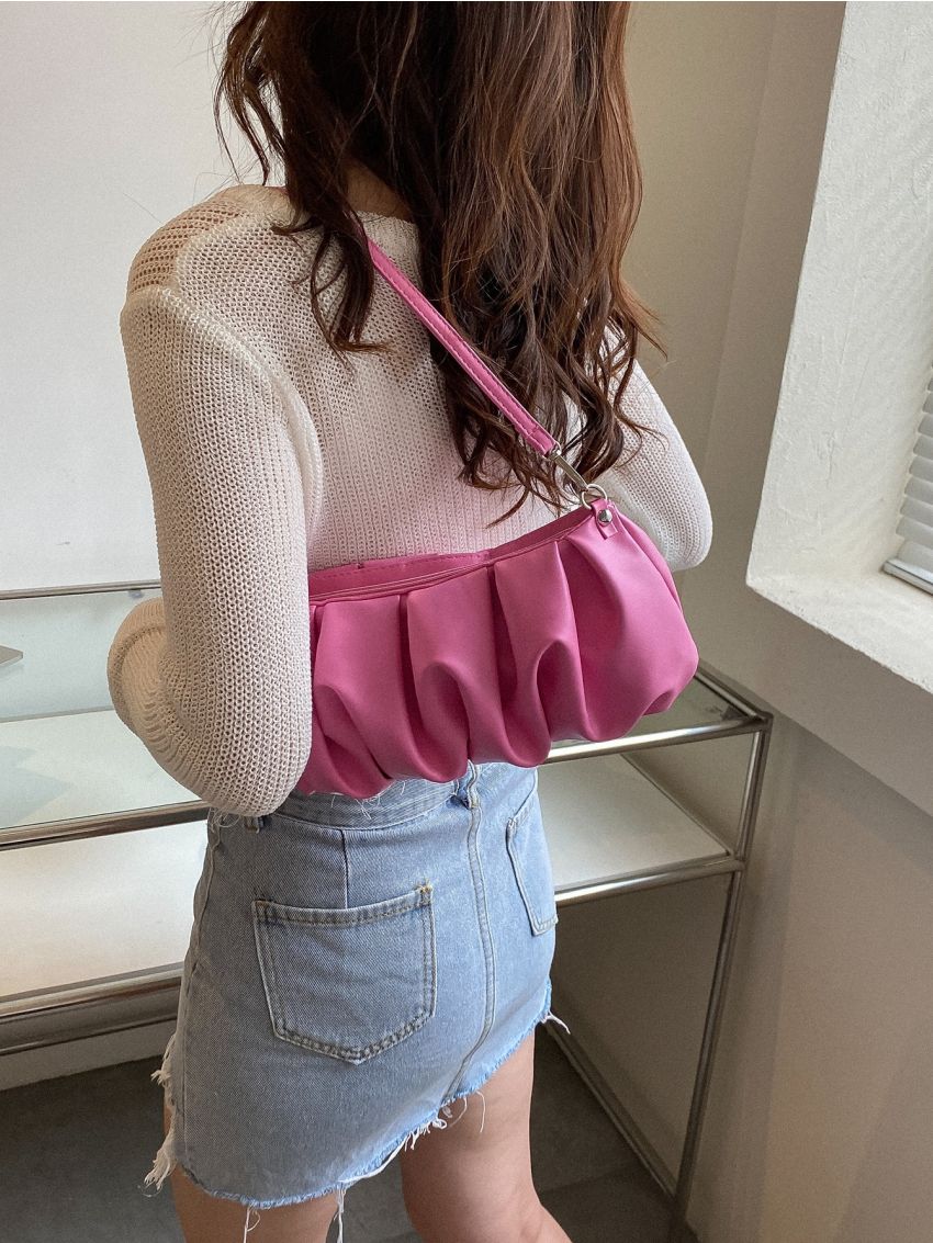 Minimalist Ruched Bag