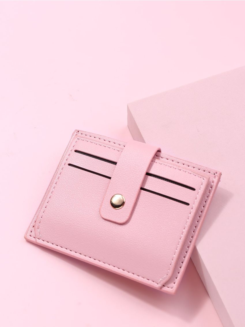 Snap Button Card Holder