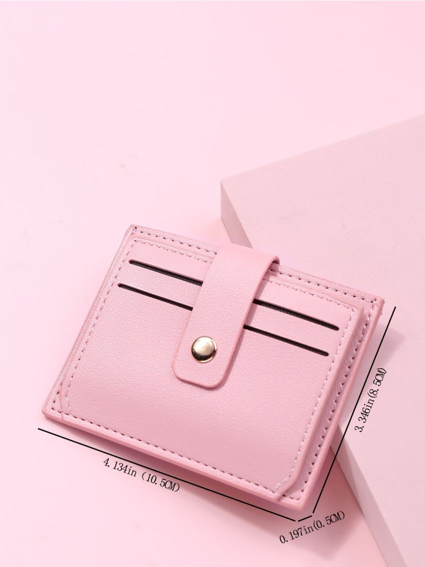 Snap Button Card Holder
