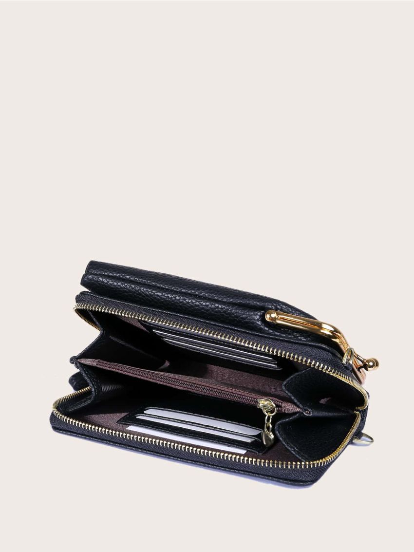 Mini Letter Graphic Phone Wallet