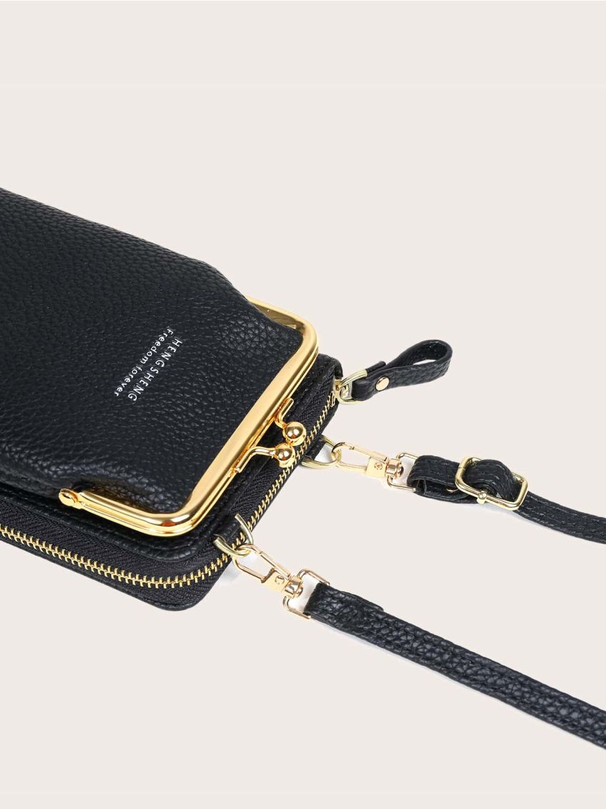 Mini Letter Graphic Phone Wallet