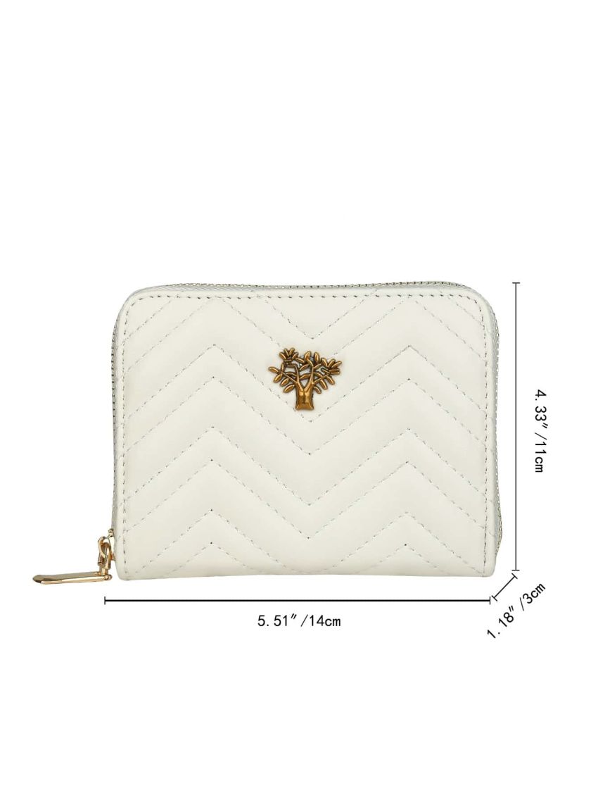 Chevron Tree Decor Card Holder Multi-Card Card Organizer for Storage Credit Cards