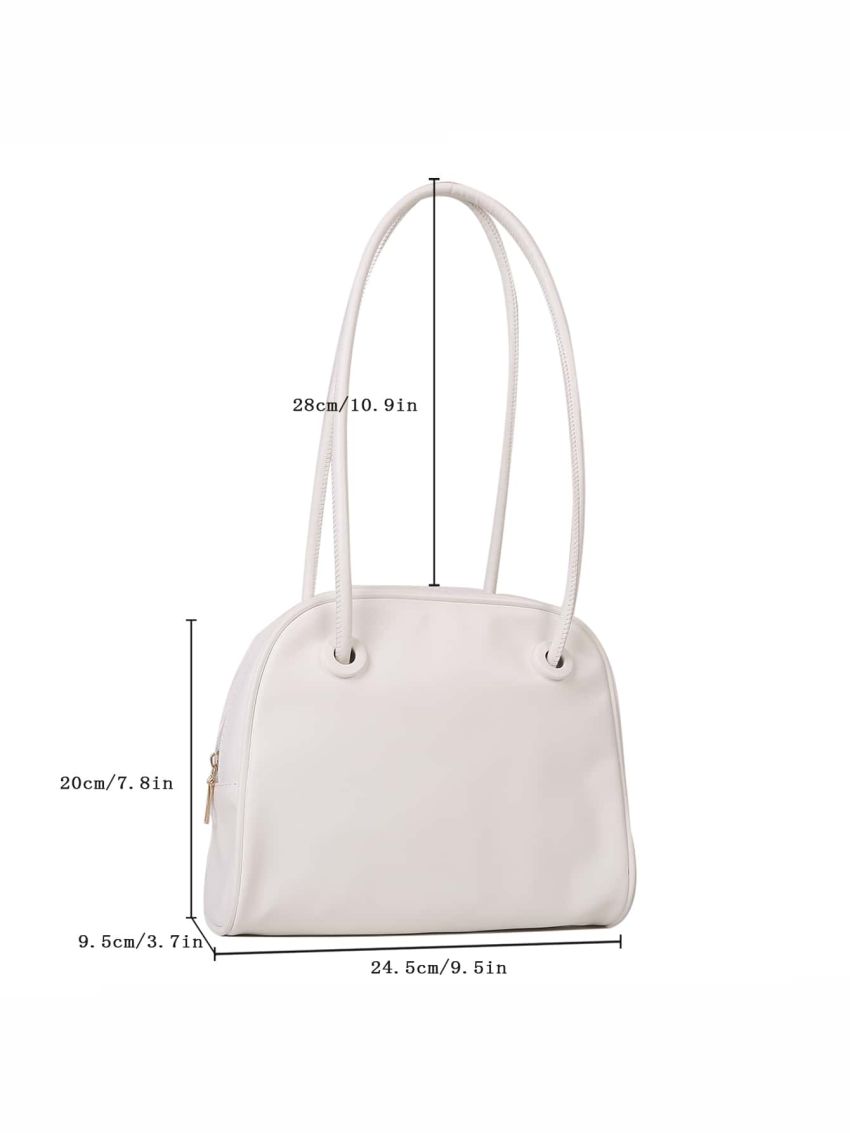 Minimalist Double Handle Square Bag