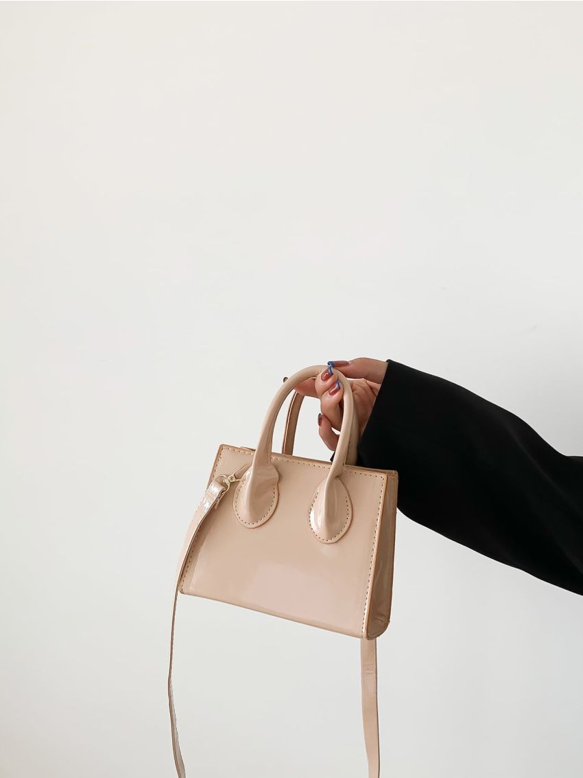 Mini Double Handle Square Bag