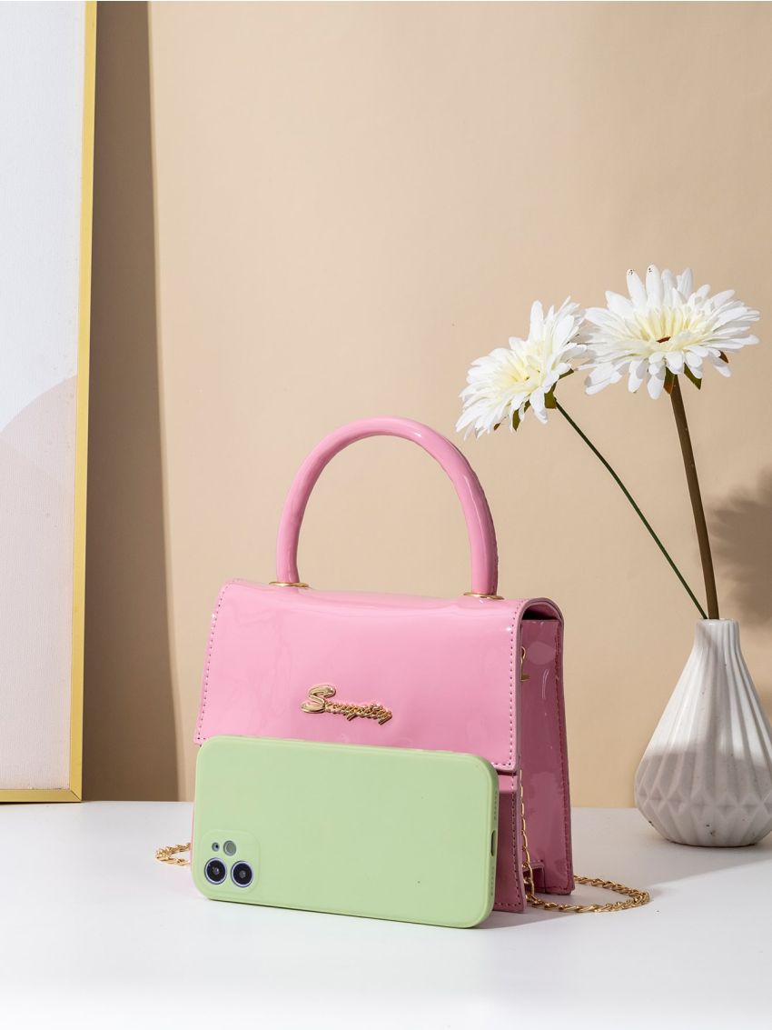 Mini Tie Dye Flap Chain Bag