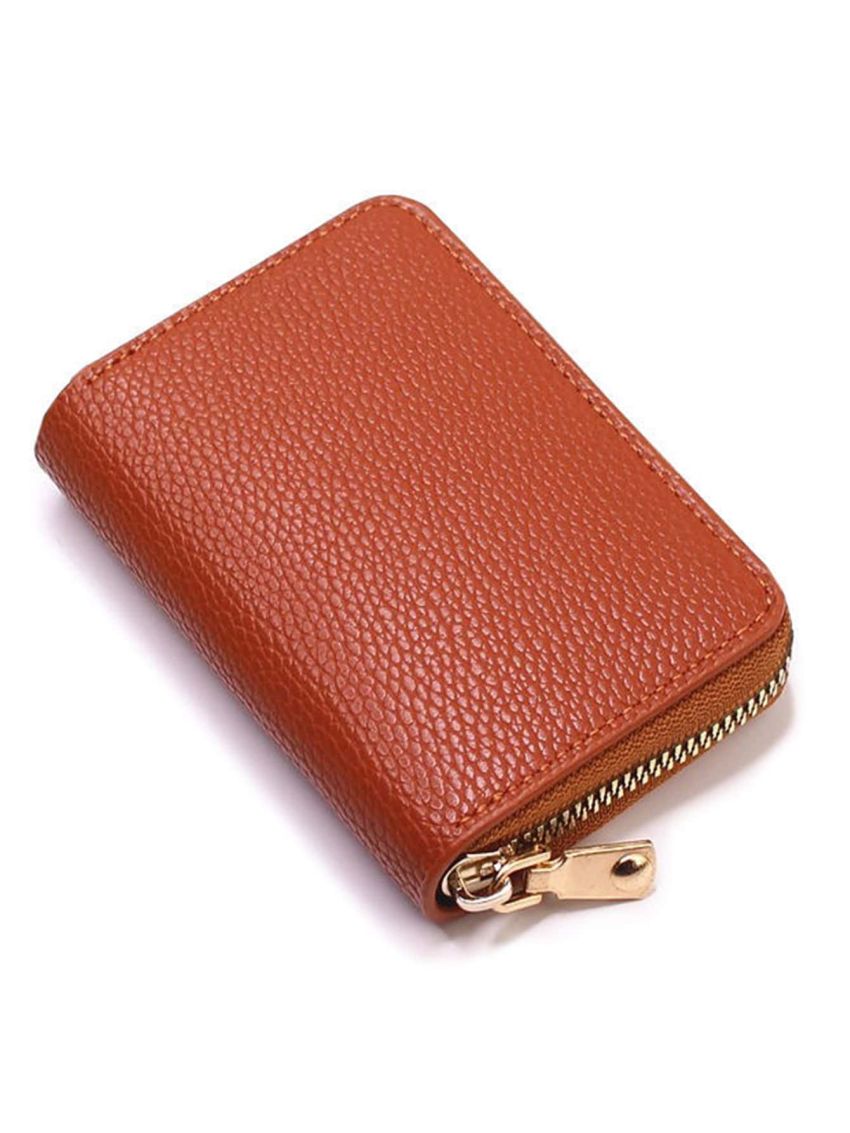 Litchi Embossed Card Holder