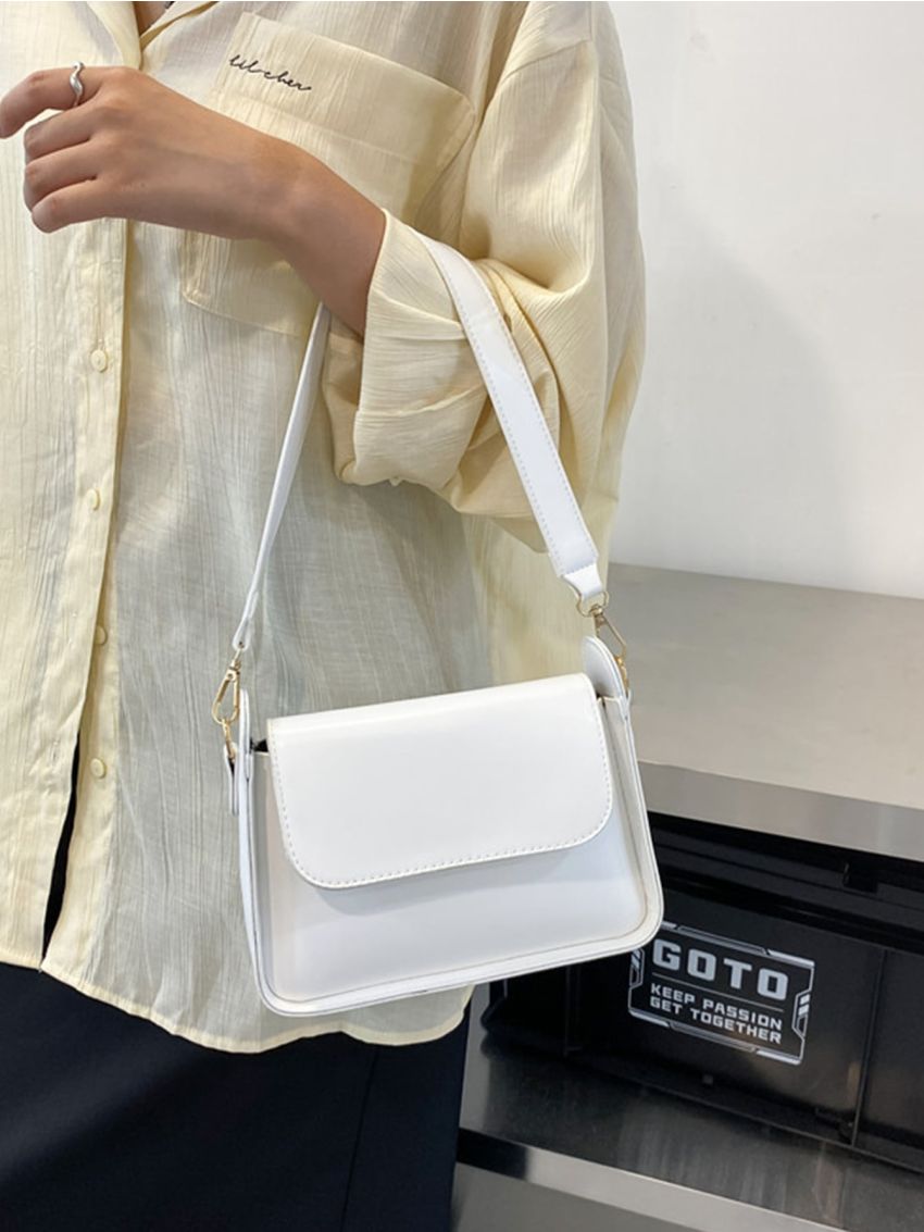 Minimalist Flap Square Bag