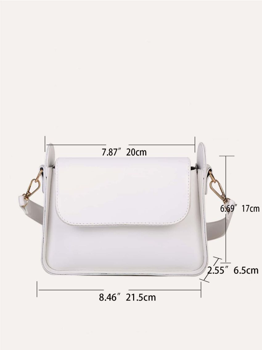 Minimalist Flap Square Bag