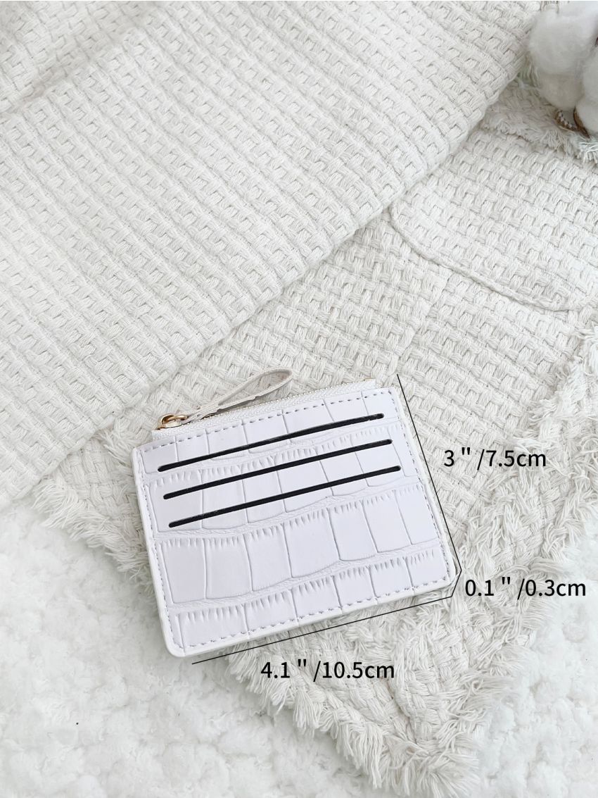 Crocodile Embossed Card Holder