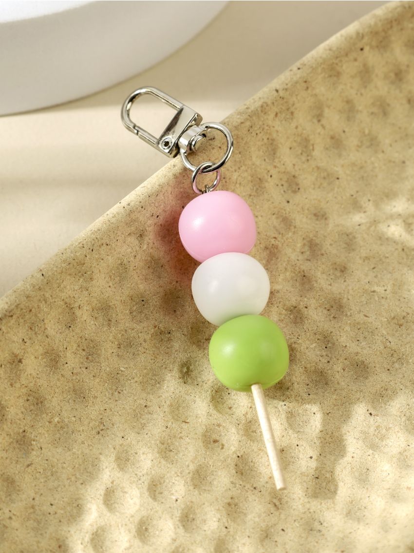 Candied Haws Design Bag Charm Fashion Cute Cartoon Colorful Candy Keychain