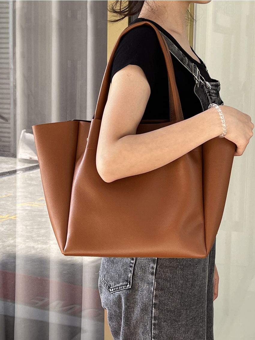 Minimalist Shoulder Tote Bag