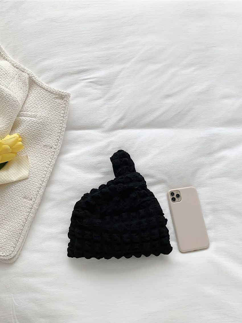 Magic Stretch Tote Bag, Retractable Shopping Handbag, Large Capacity Reusable Shopping Bag Minimalist Ruched Bag