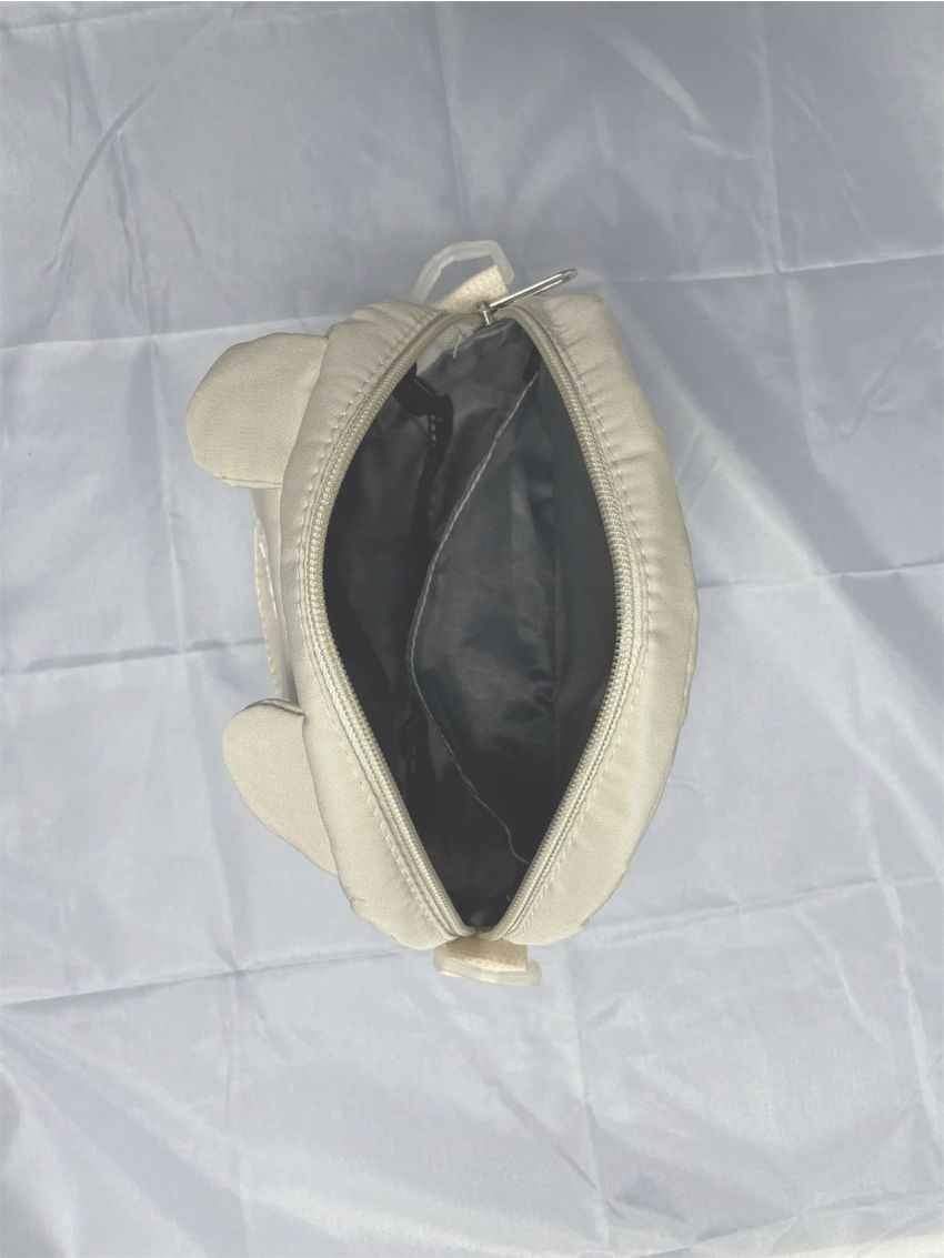 Mini Letter Graphic Novelty Bag With Bag Charm