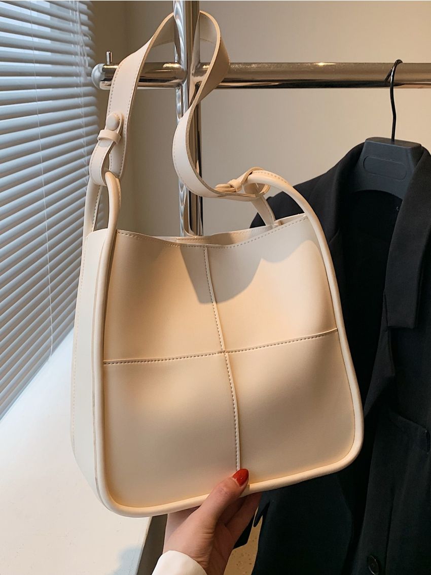 Stitch Detail Square Bag