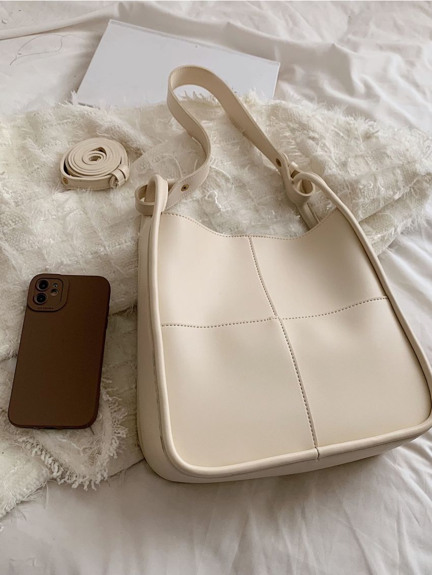 Stitch Detail Square Bag