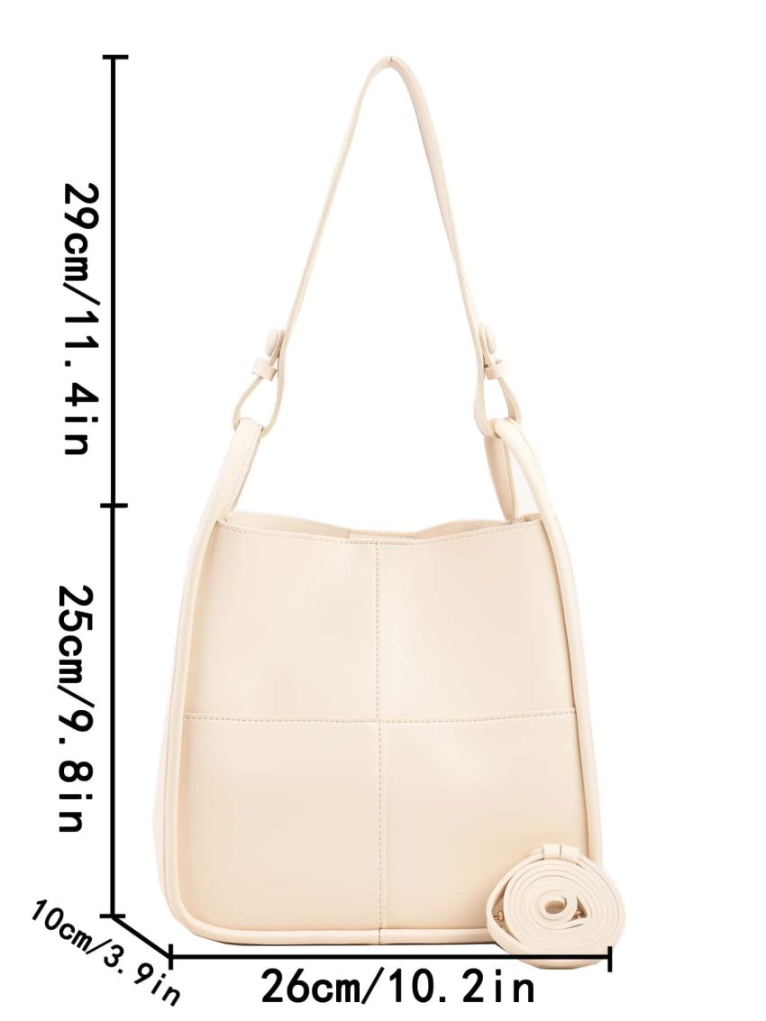 Stitch Detail Square Bag